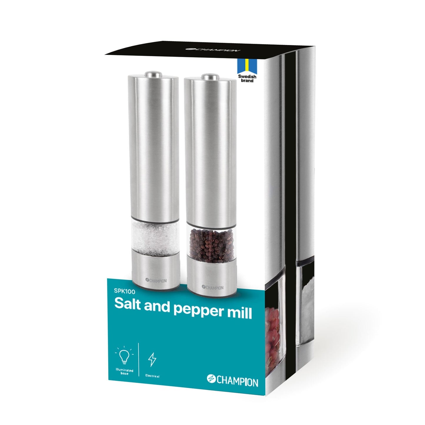 Salt- och Pepparkvarn SPK120 Mattsvart